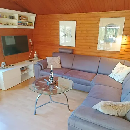 Holzhaus Traum Im Wald Kamin Teich Und 1300qm Sunde